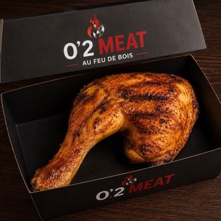 Quart de poulet seul