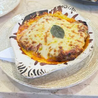 Gratin d’aubergines à la milanaise