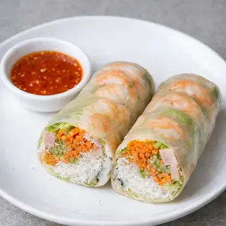Rouleaux de printemps crevettes 2 pièces
