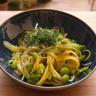 Salade mangue édamamés