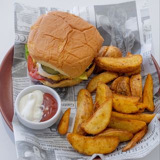 Double Kaktus Smash Burger