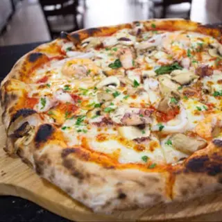 Pizza fruit de mer