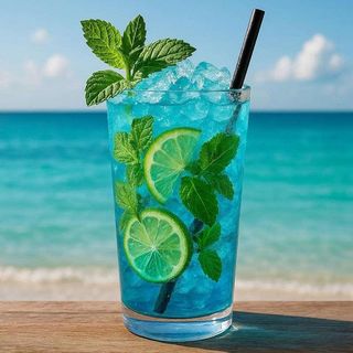 Mojito bleu lagon