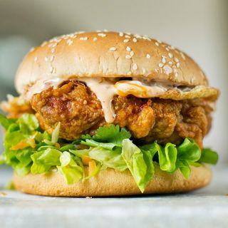 Salsa crispy chikenburger 