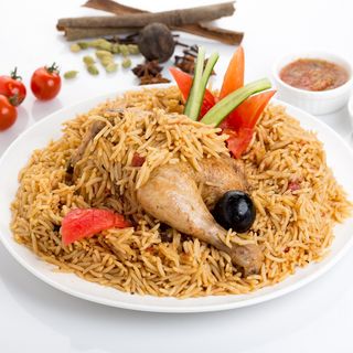 1/4 دجاج كبسة