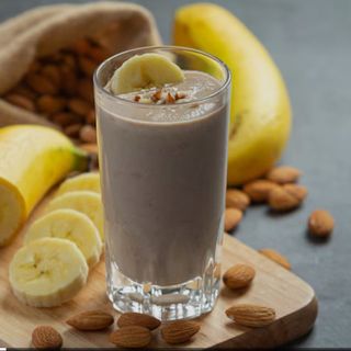 Smoothie banane fruit sec