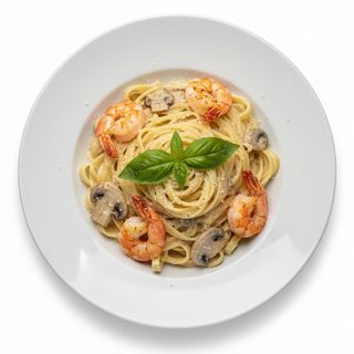 Tagliatelles Aux Gambas