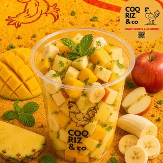 Salade de fruit à la menthe