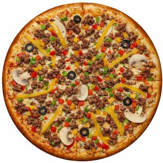 Pizza Méditerranéene viande Hachée