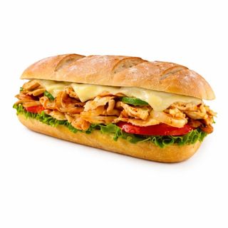 Sandwich Poulet Émincé avec frite