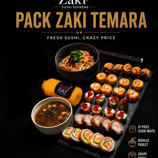 Pack Zaki Temara