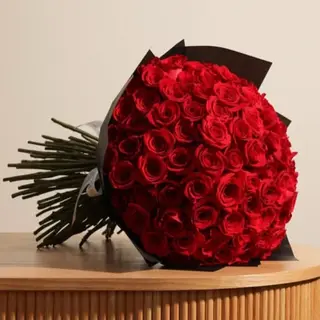Brown petals bouquet