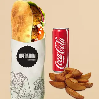 Menu Falafel Kebab