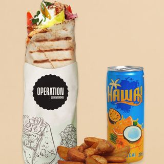 Menu Chawarma Poulet