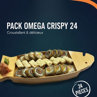 PACK OMEGA CRISPY (24) piéce