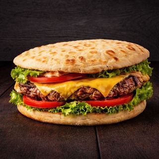 NaanBurger 1 Steak