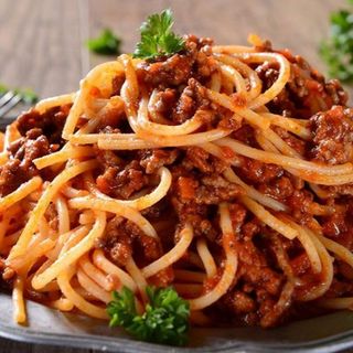 Spaghetti à la Bolognaise