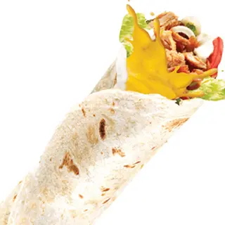 Dürüm döner au poulet (cheddar) / Çedarlı Tavuk döner dürüm