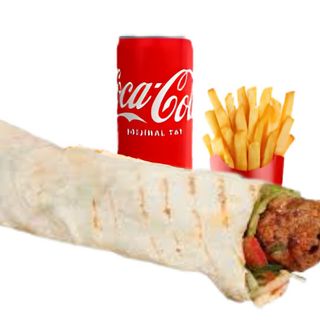 Dürüm Adana + Boissons froides + Frites