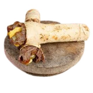 Dürüm döner viande (cheddar) / Çedarlı et döner dürüm