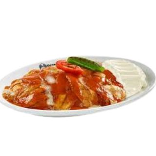 Döner İskender au poulet / Tavuk İskender Döner