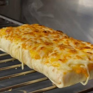 Tacos poulet gratiné