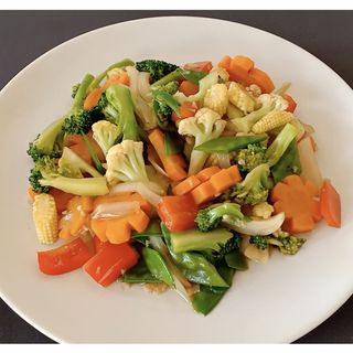 Plat de légumes mixtes