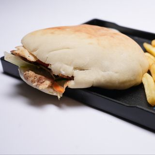 Shawarma palestinien mixte