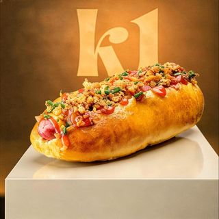 Hot Dog Cheddar Fondant