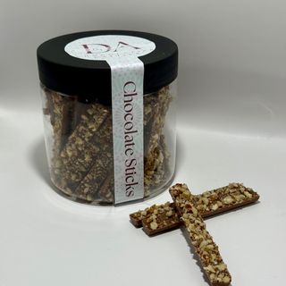 Chocolate Sticks 200g - Choco au lait & Pécan