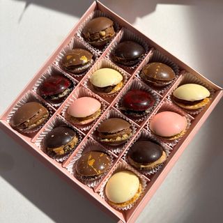 Macarons du chocolatier - 16 pièces