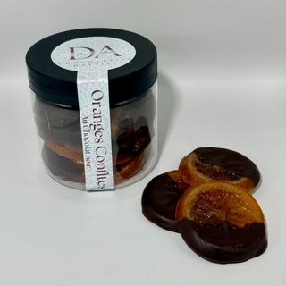 Oranges Confites au chocolat noir - 220g