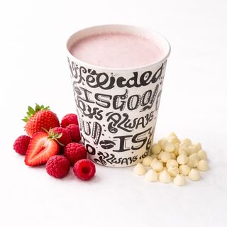 Chocolat chaud blanc belge & fruits rouges