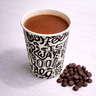 Chocolat chaud noir belge