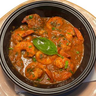 Entrée Chaude Gambas Pil-Pil