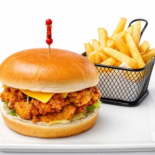 Burger Western Chicken