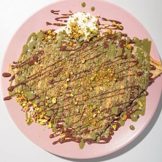 Dubaï chocolate crêpe