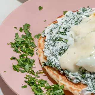 Pancake aux épinards