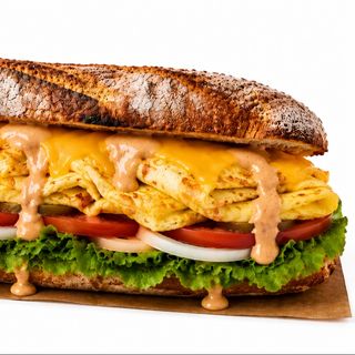 Bocadillos omelette