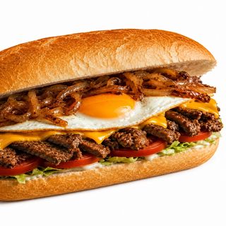 Sandwich Beef egg