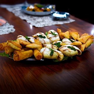 Trio de mini pastilla / nems