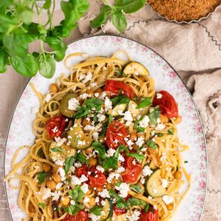 Linguinie aux légumes