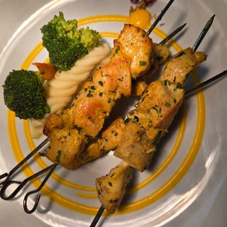 Brochettes poulet