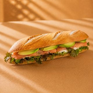 Sandwich nordique avocat (pain du jour)