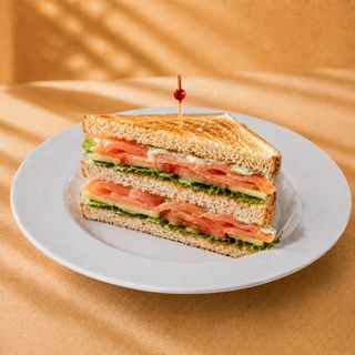 Le club saumon Crudités