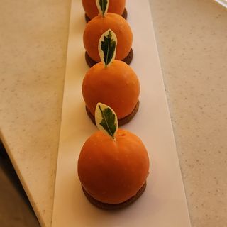 Mini trompe-l’œil orange