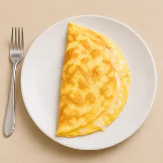 Omelette fromage
