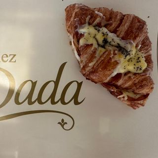 Croissant fromaje jombon