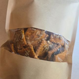 Les crackers spicy graines de courge