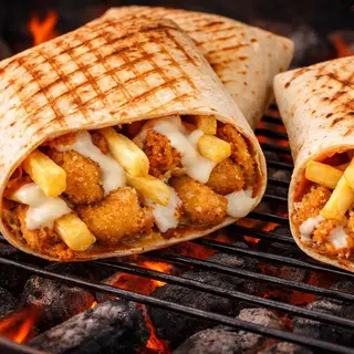 Tacos Nuggets على الفحمGrillé